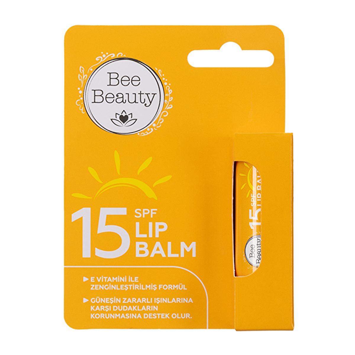 bee-beauty-15-spf-lip-balm, lip-balm-with-sun-protection, bee-beauty-lip-care Bee Beauty 15 SPF Lip Balm - Nourishing Formula with Sun Protection | 0.18 oz Bee Beauty 15 SPF Lip Balm - Moisturizing & Sun Protection  | 0.18 oz bee-beauty, lip-balm, sp15, sun-protection, hydrating, moisturizer, vitamin-e, beauty, skincare, ai-generated