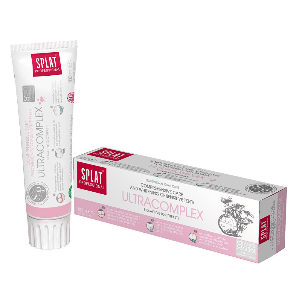 Splat Ultra Complex Toothpaste 100ml - Fluoride-Free, Natural Oral Care for Healthy Teeth and Gums - view 2