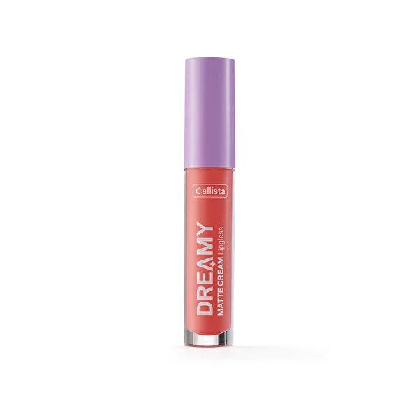 Callista Dreamy Matte Cream Lip Gloss - Nourishing, Long-Lasting Semi-Matte Finish Lip Color with Macadamia Oil and Vitamin E Callista Dreamy Matte Cream Lip Gloss - Nourishing & Long-Lasting lip gloss, matte lip gloss, cream lip gloss, nourishing lip care, long-lasting lip color, natural lip color, semi-matte finish, macadamia oil, vitamin E, comfortable lip wear, everyday lip color, subtle lip color, beauty essentials, cosmetics, lip care, makeup