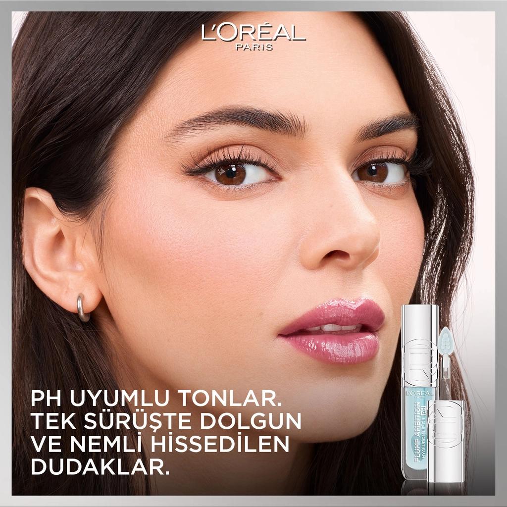 L'Oreal Paris Plump Ambition Hyaluron Lip Oil 113 Icy Blue