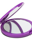 Eklips Purple Folding Pocket Mirror & Comb Set