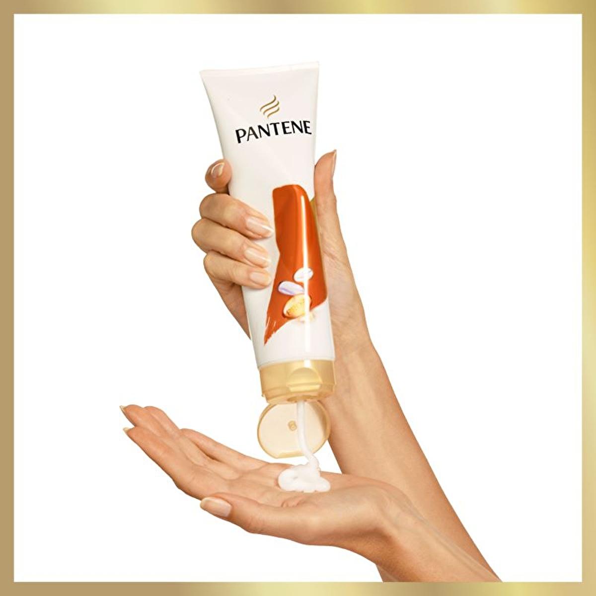 Pantene Doğal Sentez Hair Care Cream - Nourishing, Repair Damaged Hair, Sustainable Packaging Pantene Doğal Sentez Hair Cream - Nourish &amp; Repair Pantene Doğal Sentez, Hair care cream, Nourishing hair treatment, Repair damaged hair, Sustainable hair care, Mineral oil-free hair products, Recyclable hair care packaging, Eco-friendly hair products, Natural hair care, Active Pro-V nutrients, Hair nourishment, Damage repair, Lightweight hair cream, Non-greasy hair care, Sustainable packaging, Green beauty product