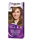 Palette Glamorous Colors Hair Dye 7-0 Medium Blonde