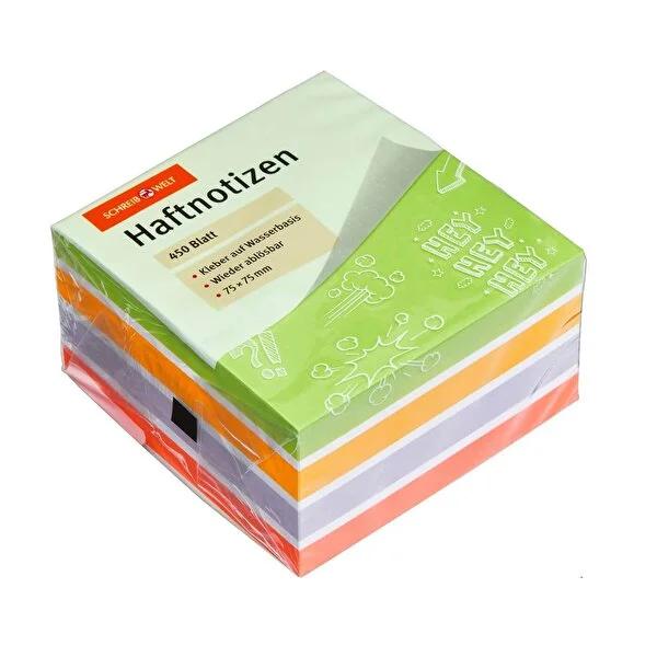 Schreibwelt Colorful Sticky Notes - Removable Adhesive Notes for Office Organization & Study Aids Schreibwelt Colorful Sticky Notes - Removable & Eco-Friendly Colorful sticky notes, Removable adhesive notes, Water-based sticky pads, Office organization tools, Study aids, Stationery, Note-taking solutions, Colorful study aids, Temporary reminders, Adhesive notes, Desk organization, Document markers