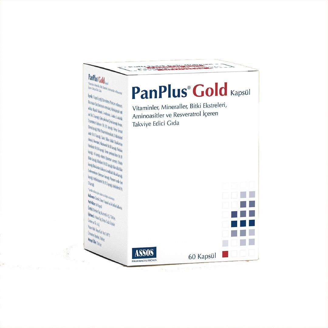 PanPlus Gold - 60 Capsules with Vitamins, Minerals &amp; Resveratrol - image 2