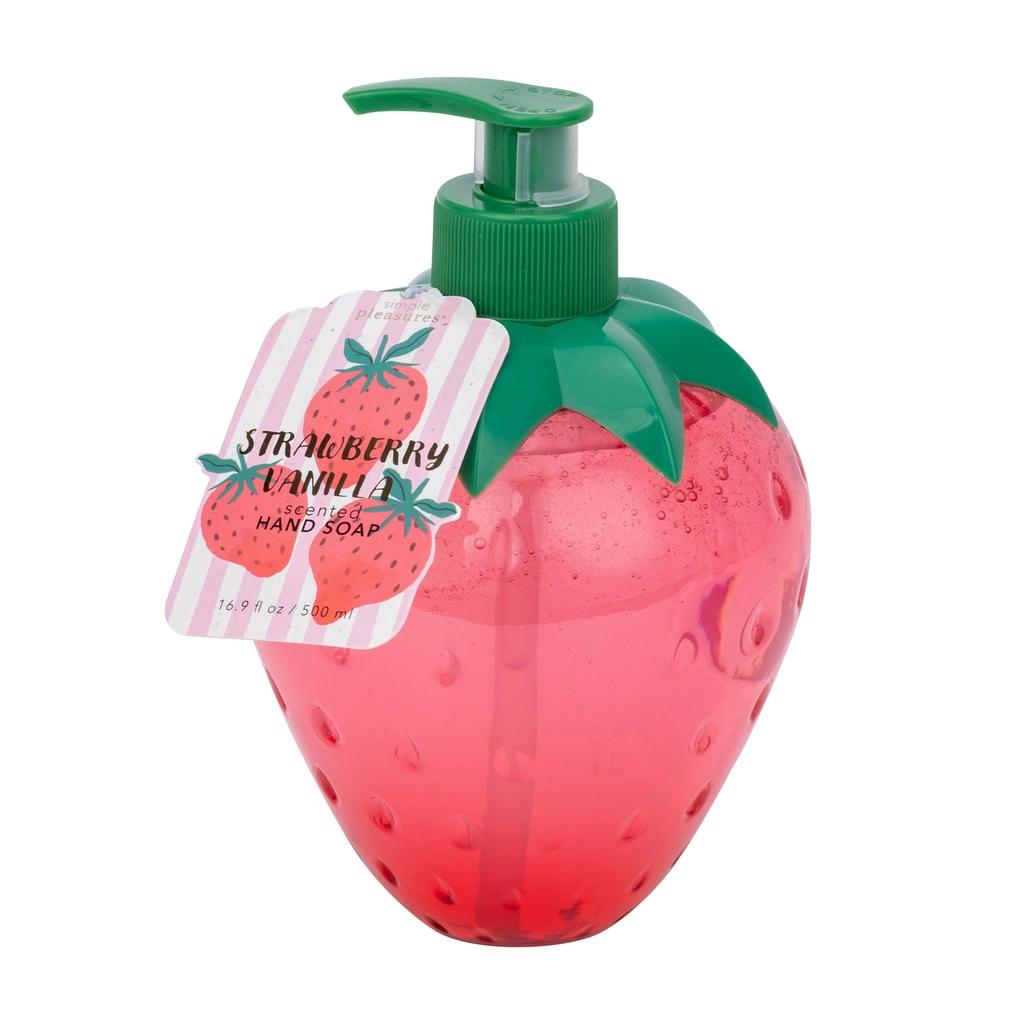 Simple Pleasures Strawberry Vanilla Liquid Hand Soap 500 ml