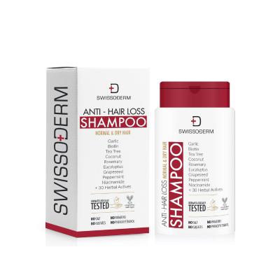 Swissoderm Anti-Hair Loss Shampoo for Normal to Dry Hair - 300ml, Strengthens Hair Follicles, Reduces Hair Loss - image 9