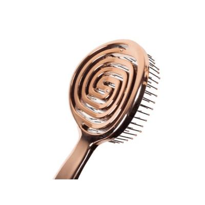 Nascita 3D Flexi Kontrol Hair Brush - Chrome Finish Detangling Brush for Curly Hair - view 2