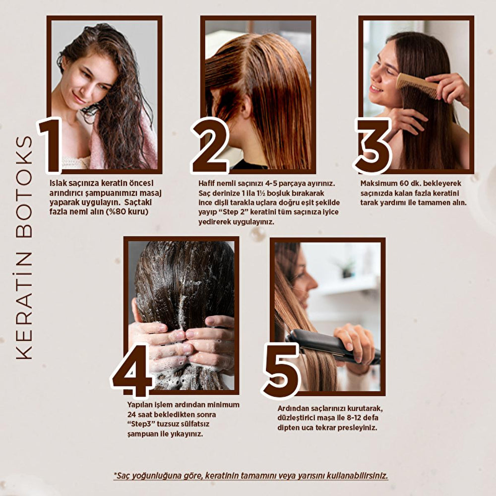 Yoon Keratin Hair Care Set - Sulfate-Free, Nourishing Treatment for Damaged Hair with Brazilian Blowout - view 3
