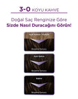 Palette Hair Dye - 3-0 Dark Brown with Keratin & Nourishing Oils for Vibrant Color - view 5