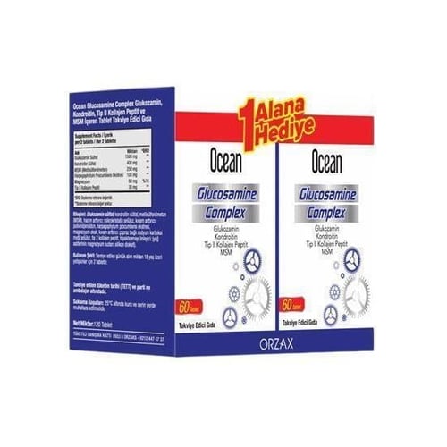 Ocean Glucosamine Complex 60 Tablets Buy 1 Get 1 Free
