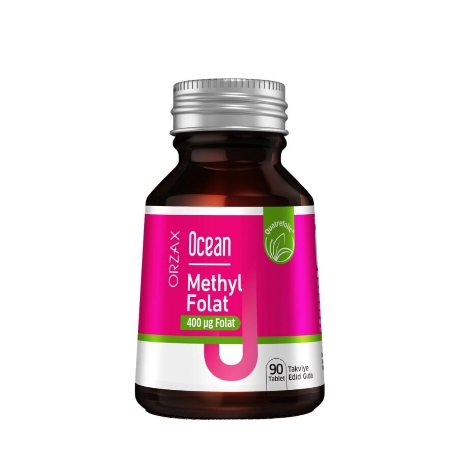 Ocean Orzax Methyl Folate Dietary Supplement 90 Tablets