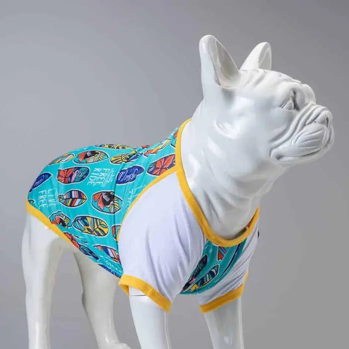 Lindo Ocean Dog T-Shirt Lightweight Comfort Apparel