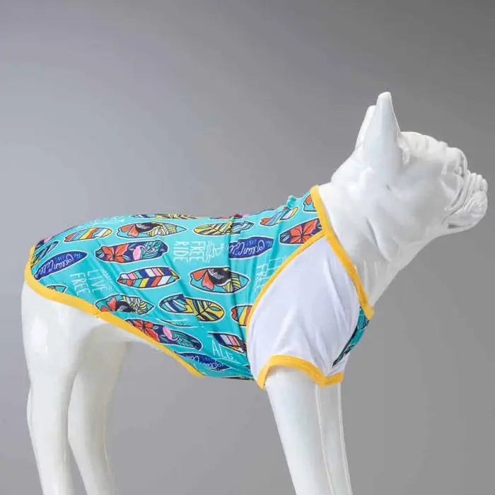 Lindo Ocean Dog T-Shirt Lightweight Comfort Apparel