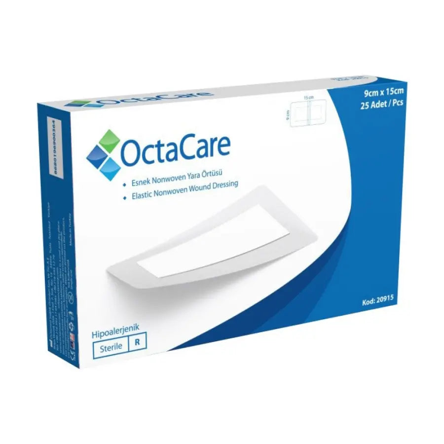 Octamed Octacare Sterile Wound Dressing Breathable Pads 9cm x 15cm