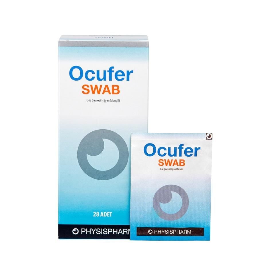 Ocufer Swap Eye Contour Hygiene Wipes for Daily Care 28 Count