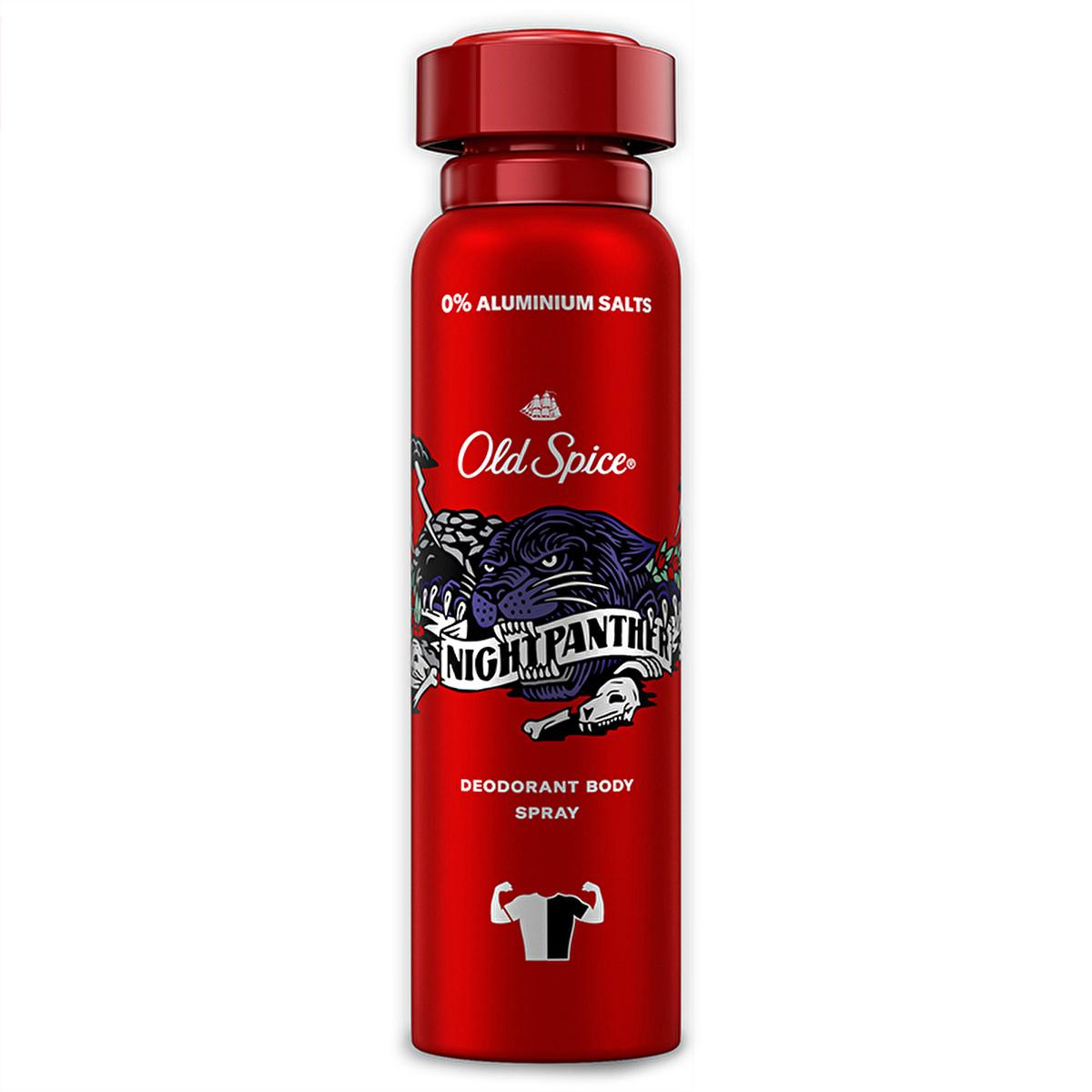 Old Spice Night Panther Men&#39;s Deodorant Spray - Long-Lasting Fragrance &amp; Odor Protection Old Spice Night Panther Deodorant Spray - Long-Lasting Men&#39;s Deodorant Spray, Old Spice Night Panther, Long-lasting Deodorant, Masculine Fragrance for Men, Antiperspirant Spray for Men, men&#39;s grooming, personal care, confidence booster, refreshing scent, long-lasting fragrance, clothing-friendly deodorant