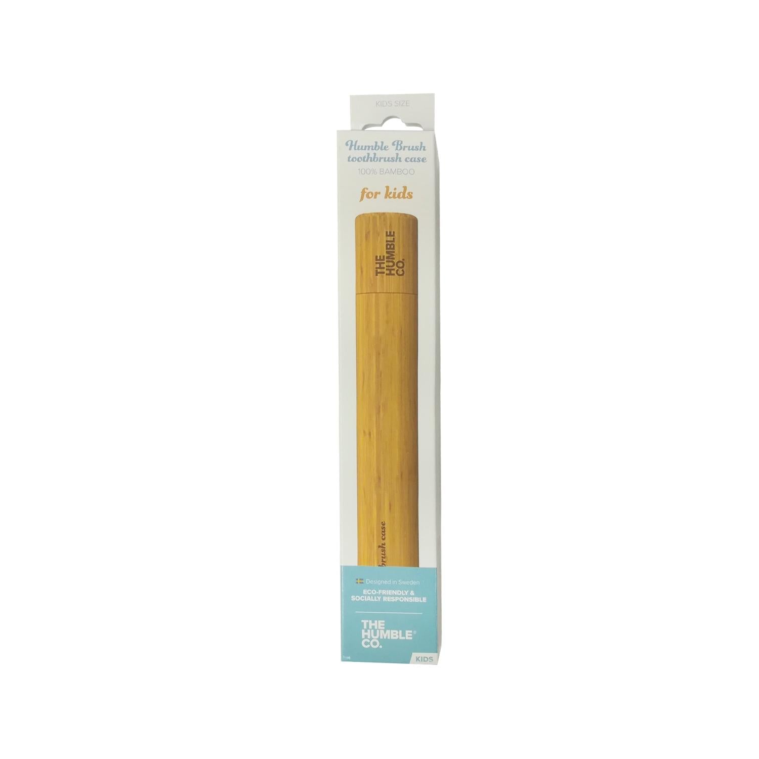 Humble Brush Bamboo Container for Children's Toothbrush - Eco-Friendly Sustainable Storage Solution Humble Brush Bamboo Toothbrush Holder - Eco Friendly Bamboo Toothbrush Holder, Children's Dental Care, Eco-Friendly Bathroom Accessories, Sustainable Toothbrush Storage, Kids Oral Hygiene Products, Eco-Friendly Products for Kids, Sustainable Dental Care, Bamboo Container, Children's Toothbrush Holder, Hygienic Storage Solution