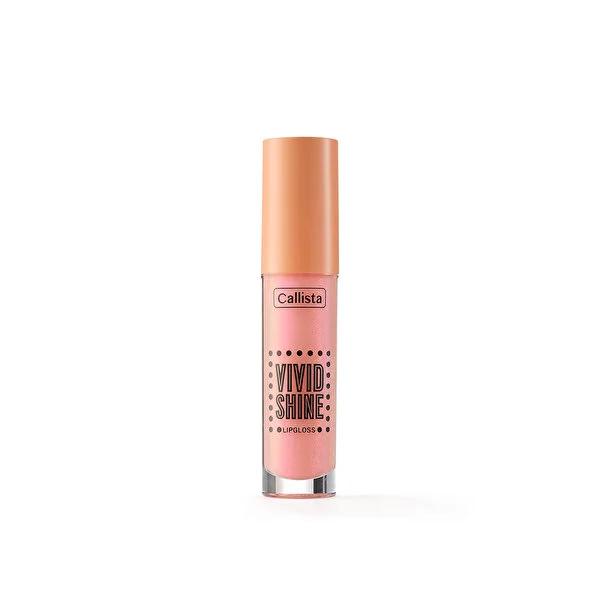Callista Vivid Shine Lip Gloss - Moisturizing, Long Lasting Pink Lip Care with Shea & Argan Oil Callista Lip Gloss - Moisturizing & Long Lasting Lip Gloss, Moisturizing Lip Care, Long Lasting Lip Gloss, Shea and Argan Oil Lip Care, Pink Lip Gloss, Lip Care Essentials, Natural Ingredients, Cosmetic Products, Beauty Care, Makeup, Lip Makeup