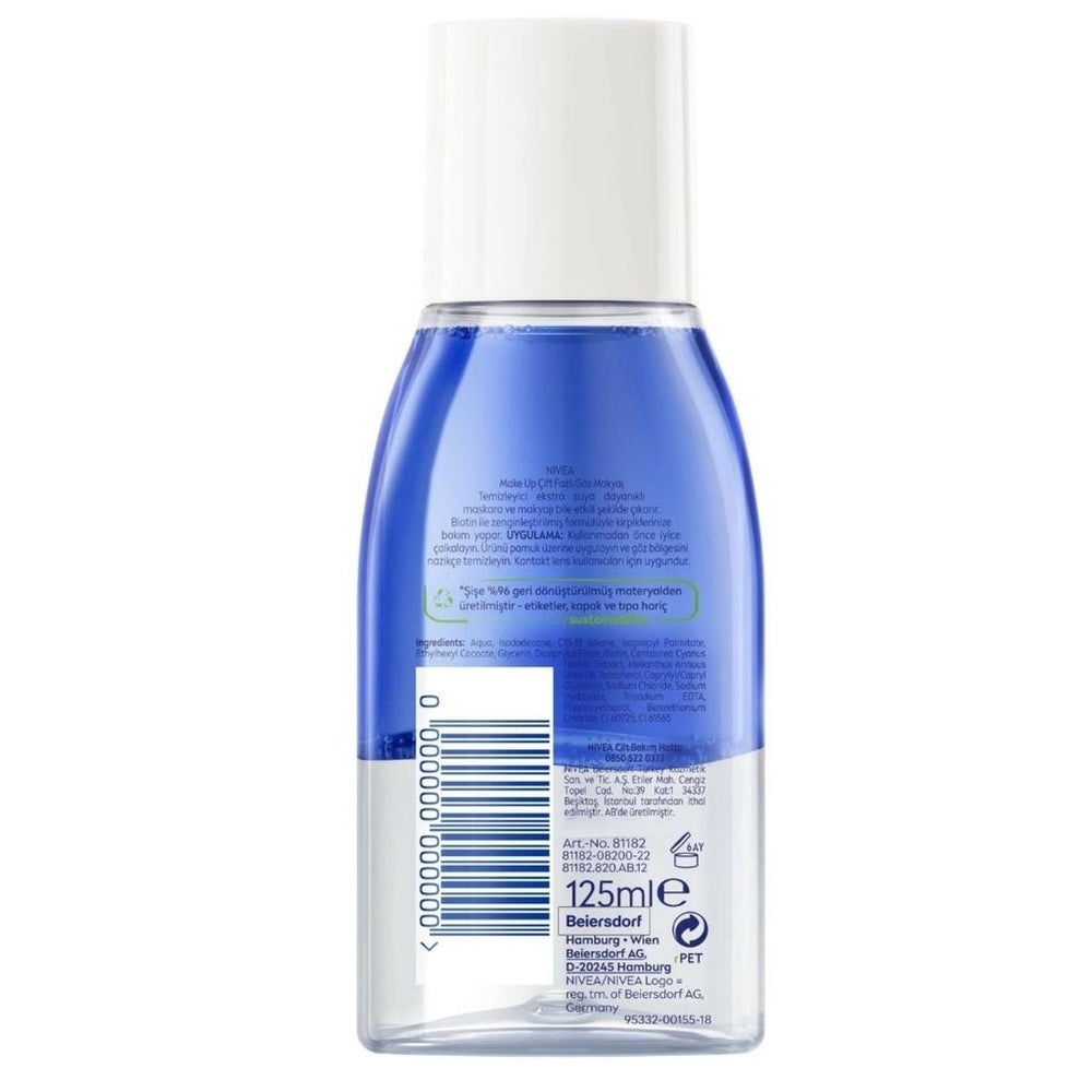 Nivea Double Effect Eye Makeup Remover & Blackberry Lip Balm Set