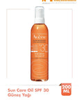 Avene SPF 30+ Sunscreen Oil Spray - Water-Resistant, Non-Greasy Sun Protection for Sensitive Skin - Sunscreen