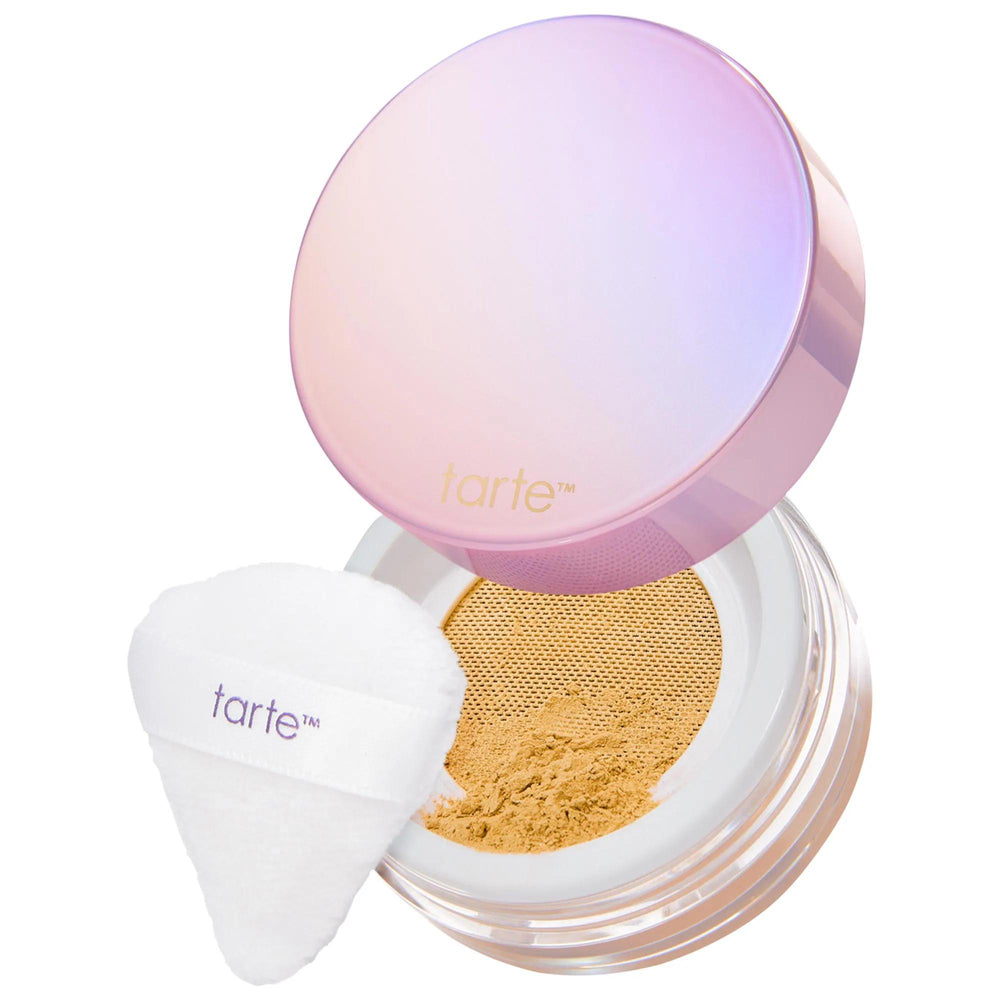 Tarte Creaseless Brightening Setting Powder - Long-Lasting, Sweatproof, Cruelty-Free Under Eye Setting Powder Tarte Setting Powder: Creaseless, Brightening & Long-Lasting setting powder, loose setting powder, creaseless setting powder, brightening powder, long-lasting setting powder, sweatproof setting powder, Amazonian clay setting powder, paraben-free setting powder, cruelty-free setting powder, under eye setting powder, makeup, face powder, face makeup, makeup enthusiasts, flawless finish, under-eye conc