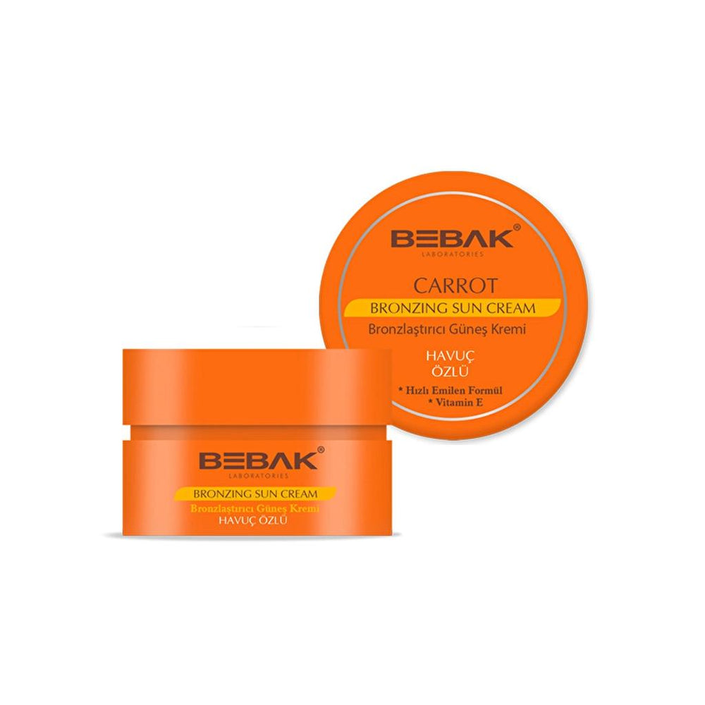 Bebak Carrot Extract Sun Care Cream for Glowing Skin 100 ml