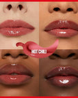 Maybelline New York Lifter Plump Dudak Parlatıcısı 006 Hot Chili - Instantly Plumps Lips, Long-Lasting Effect, - view 5