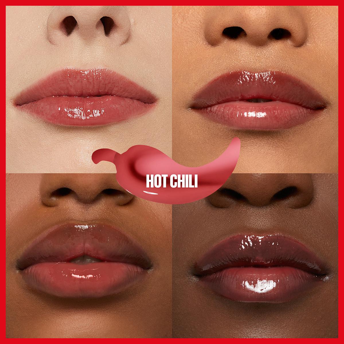 Maybelline New York Lifter Plump Dudak Parlatıcısı 006 Hot Chili - Instantly Plumps Lips, Long-Lasting Effect, Non-Sticky Maybelline Lifter Plump Lip Gloss - Instant Plumping Lip Plumper, Maybelline New York Lifter Plump, Lip Gloss with Plumping Effect, Non-sticky Lip Care, Long-lasting Lip Plumper, Cosmetic Lip Care, Beauty Products, Makeup, Lip Care Routine, Chili Pepper Extract, Instant Plumping, Confidence Boost, Non-Invasive Beauty Solutions