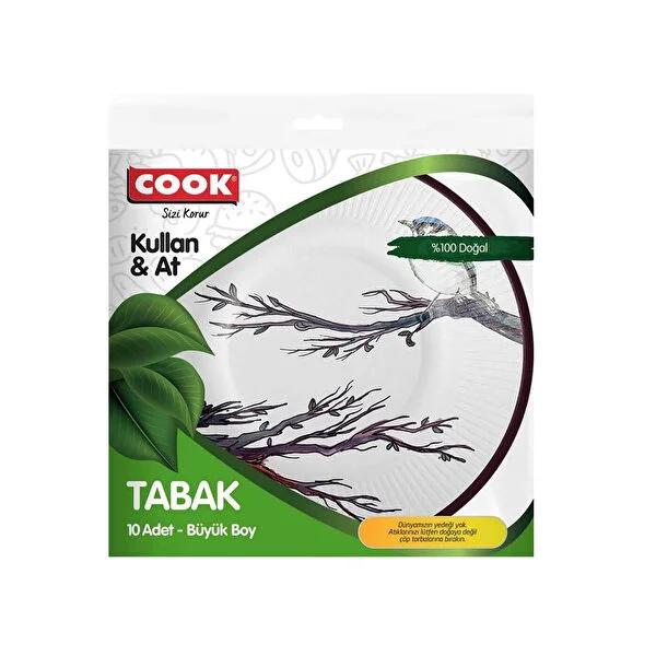 Cook Karton Disposable Paper Plates Large - 10 Pack - Eco-Friendly & Convenient Tableware Eco-Friendly Disposable Paper Plates - Cook Karton disposable paper plates, cardboard plates, eco-friendly disposable tableware, paper plates bulk, large paper plates, biodegradable plates, convenient tableware, event supplies, party essentials, sustainable tableware, karton tabak, kullan at tabak