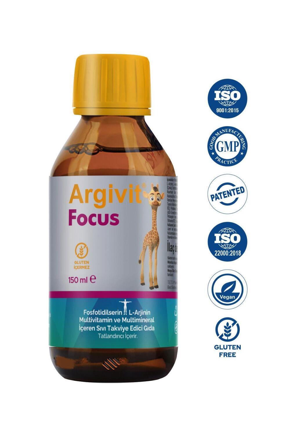 Argivit Focus Syrup - Enhanced Concentration | 150ml - image 7