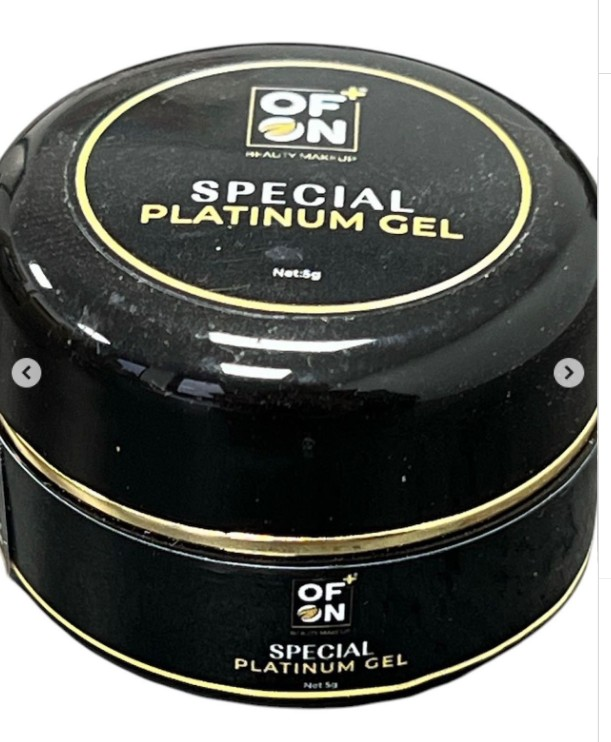 OFON UV Platinum Nail Gel High-Shine Builder Gel for Extensions