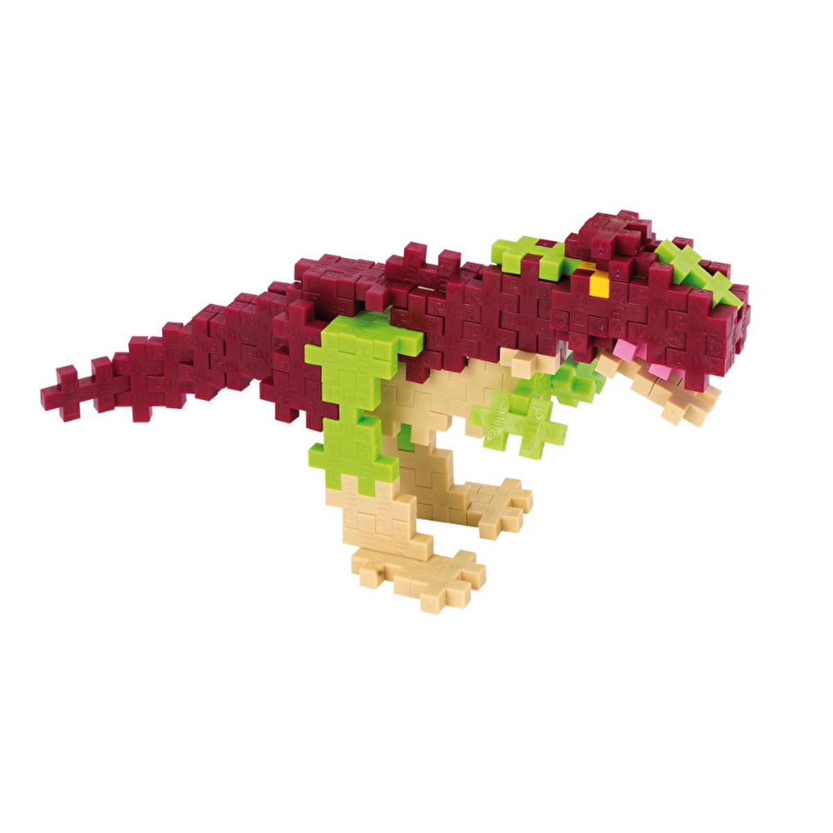 Plus Plus Educational Construction Toy, T-Rex Dinosaur Creative Building Set for Kids - 100 Pieces, Reusable Tub, Made in Denmark Plus Plus T-Rex Creative Building Set - 100 Pieces educational construction toy, creative building toy, Plus Plus toy, Dinozor T-Rex, children's puzzle toy, building set for kids, STEM toy, puzzle for kids, creative play, T-Rex dinosaur toy, Danish toy, reusable tub toy, 100 piece toy set