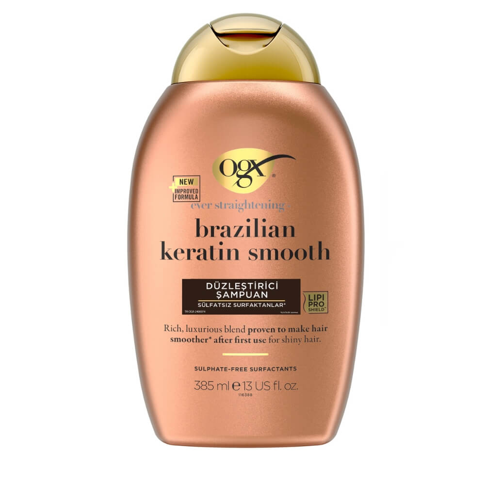 OGX Brazilian Keratin Shampoo Strengthening Formula 385 ml
