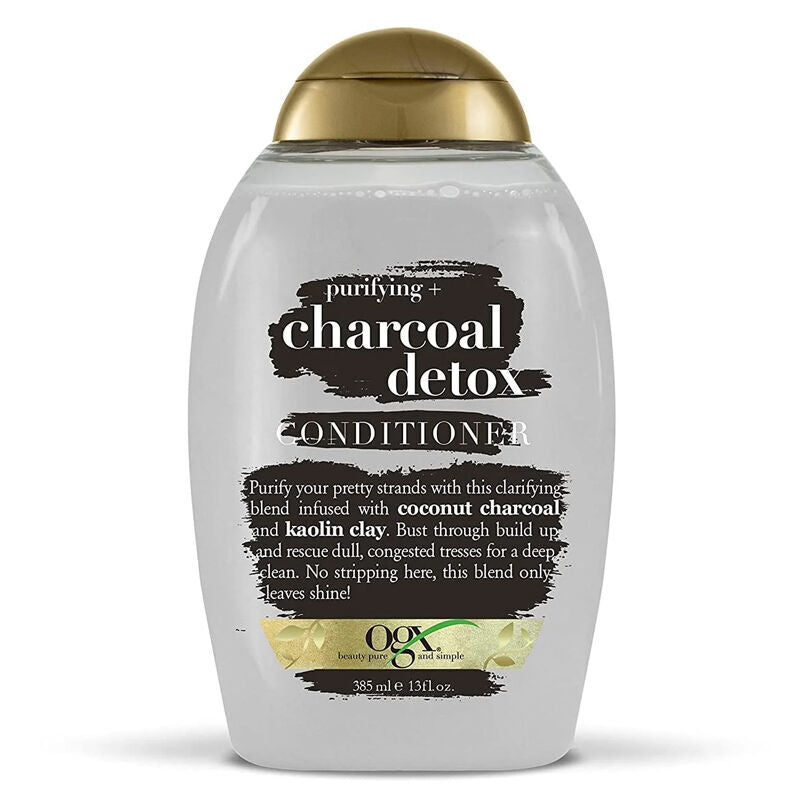 OGX Charcoal Detox Conditioner Purifying Kaolin Clay 385ml