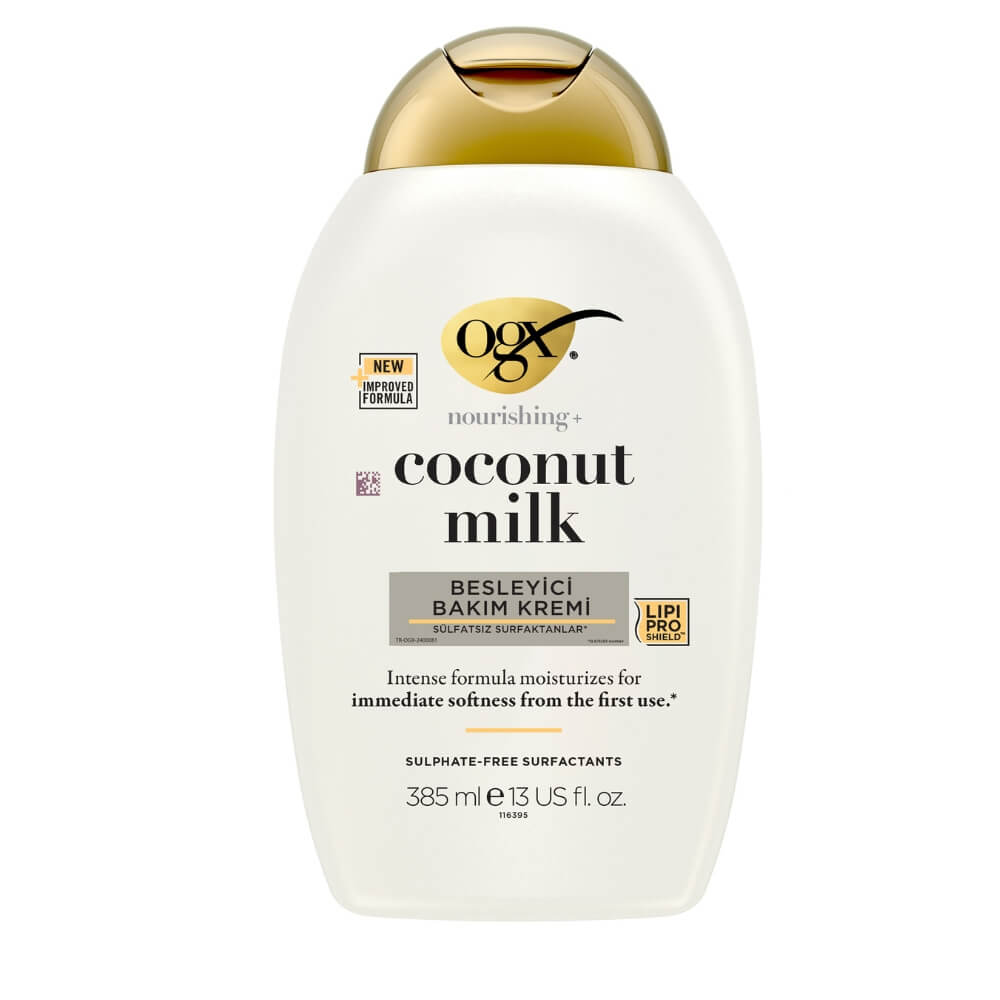 OGX Coconut Milk Conditioner for Smooth &amp; Hydrated Hair 385ml