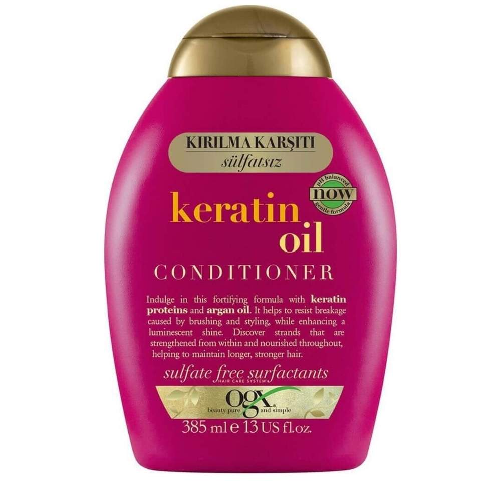 OGX Keratin Oil Conditioner for Strong &amp; Smooth Hair 385 ml