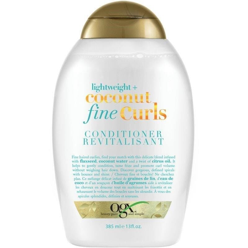 OGX Coconut Fine Curls Sulfated-Free Conditioner 385ml