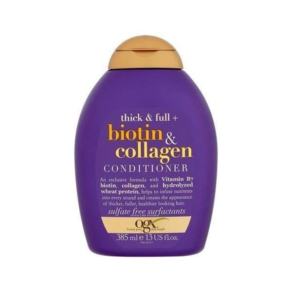 OGX Biotin & Collagen Volumizing Sulfate-Free Conditioner 385ml