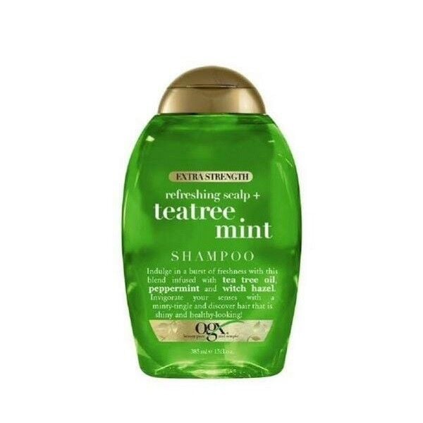 OGX Teatree Mint Refreshing Sulfate-Free Shampoo 385ml