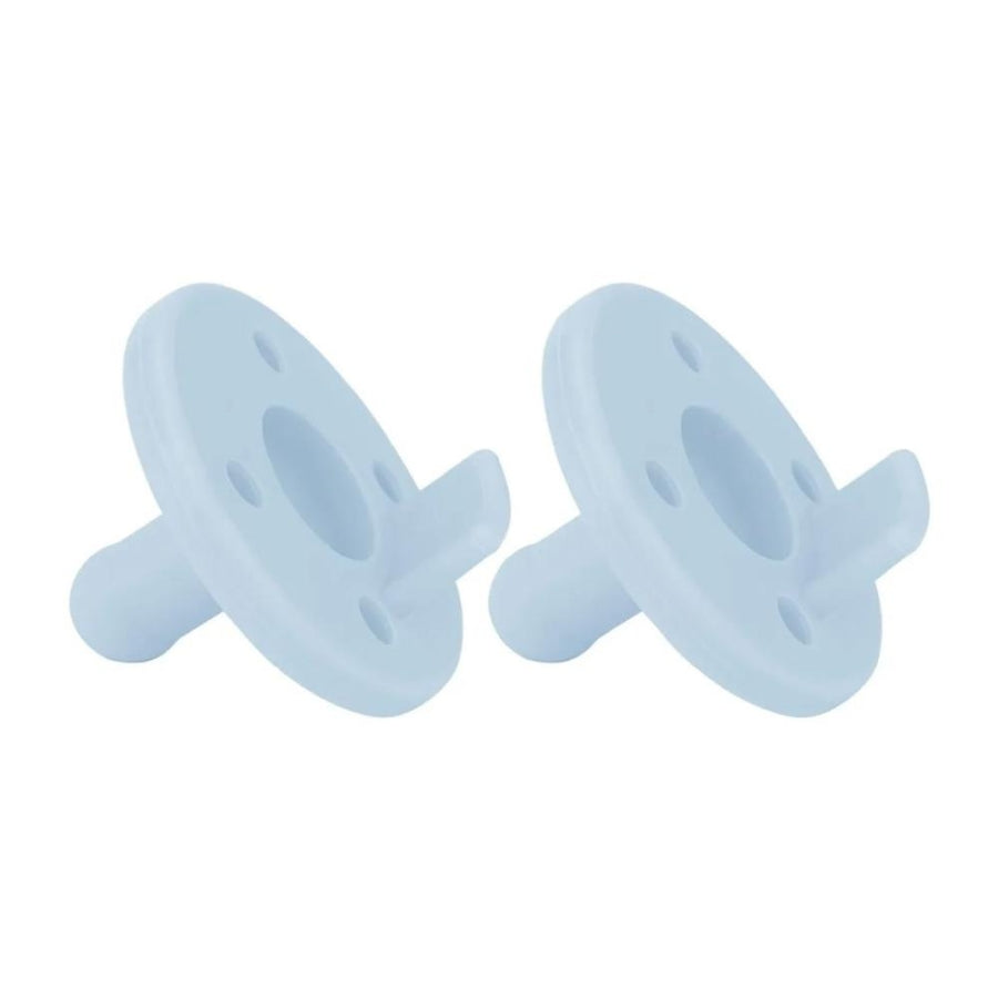 Oioi Silicone Pacifier 2-Pack Mineral Blue