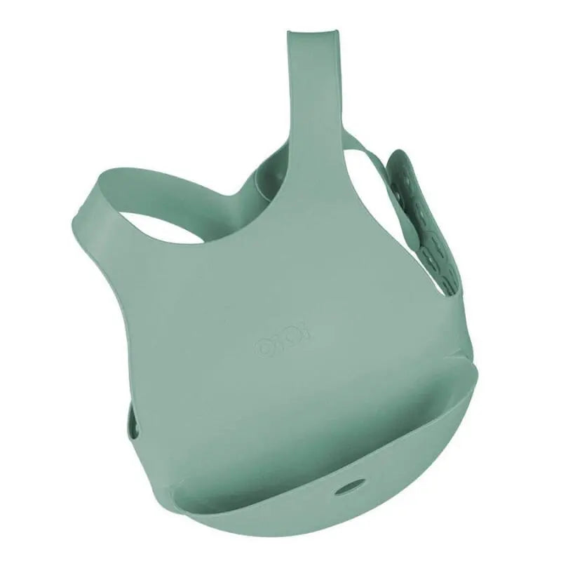 OiOi Silicone Bib River Garden Adjustable Back Straps
