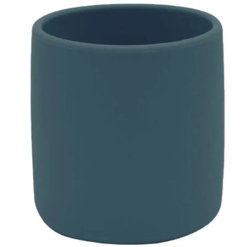 OiOi Silicone Mini Cup for Babies in Deep Blue, 180 ml