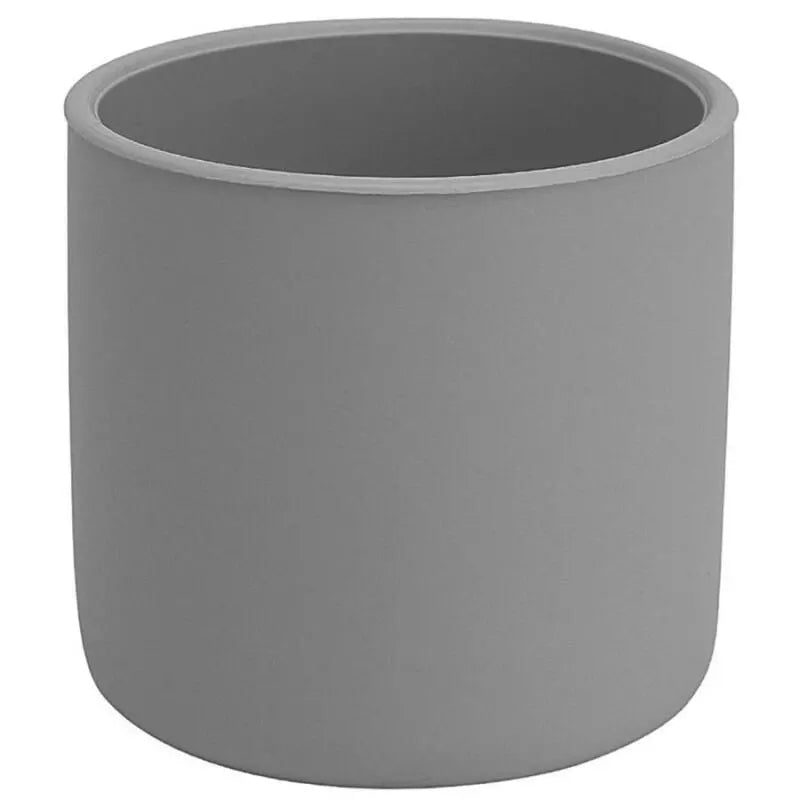 OiOi Mini Silicone Cup for Babies in Powder Grey 180ml