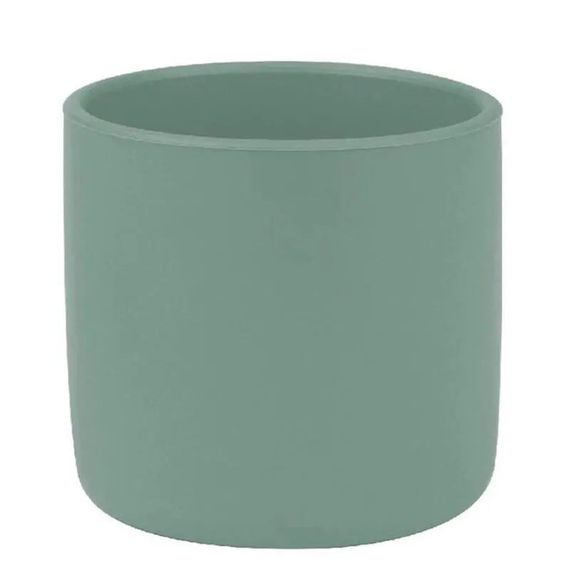 OiOi Mini Silicone Cup for Babies in River Green 180ml