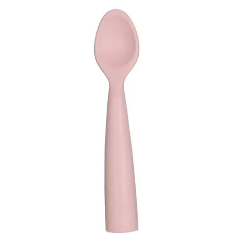 OiOi Nam Nam Silicone Baby Spoon Pinky Pink 6m+