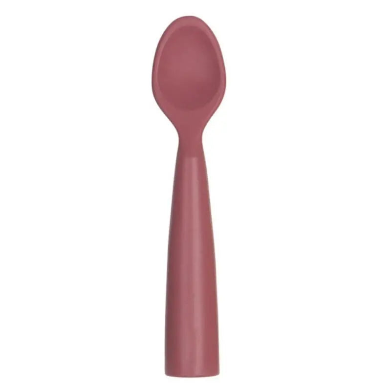 OiOi Nam Nam Silicone Baby Spoon Soft Velvet Rose 1pc