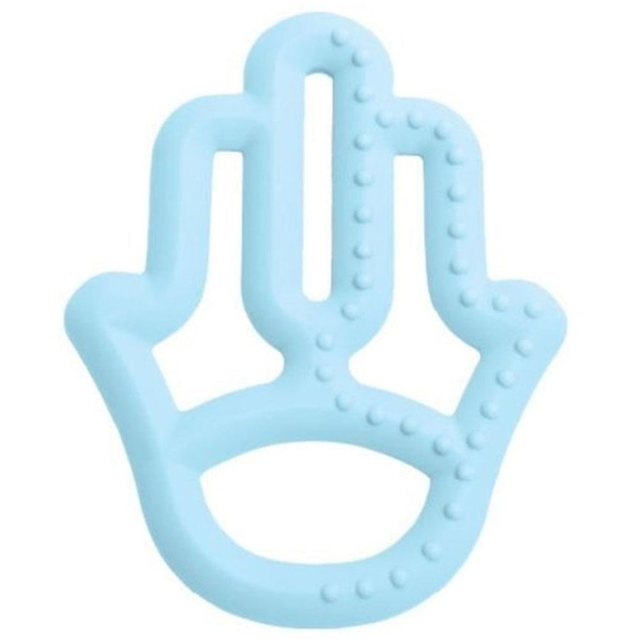 Oioi Silicone Teether Mitten Blue