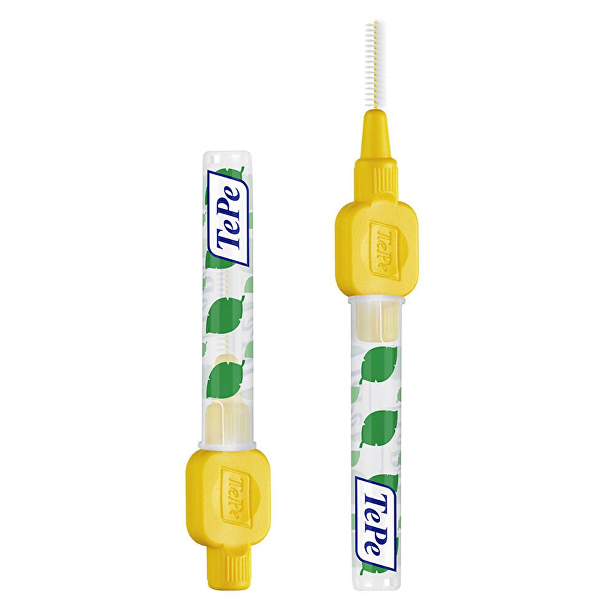 tepe interdental brush 0.7 mm yellow 8 pack, effective oral care interdental brushes Tepe Interdental Brush 0.7 mm Yellow - Effective Oral Care for Patients and Dentists | 8 Pack Tepe Interdental Brush 0.7 mm Yellow - 8 Pack tepe, interdental-brush, oral-care, dental-hygiene, gum-health, tooth-cleaning, dentist-recommended, color-coded-brushes, 8-pack, ai-generated