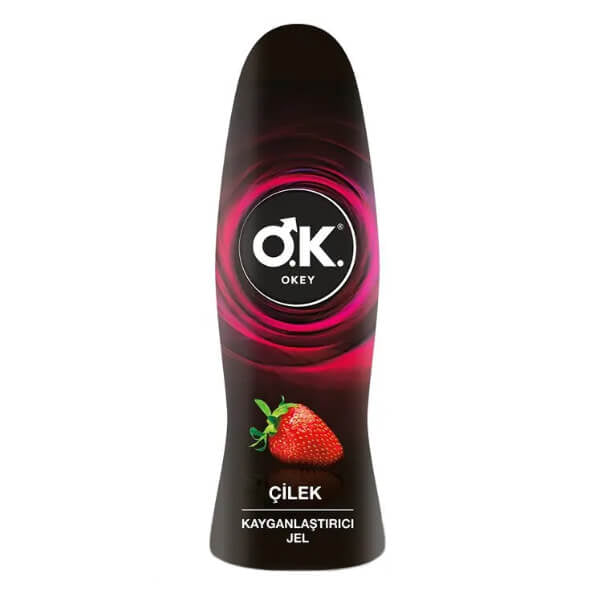 Okey Strawberry Lubricant Gel Sweet Flavor 50 ml
